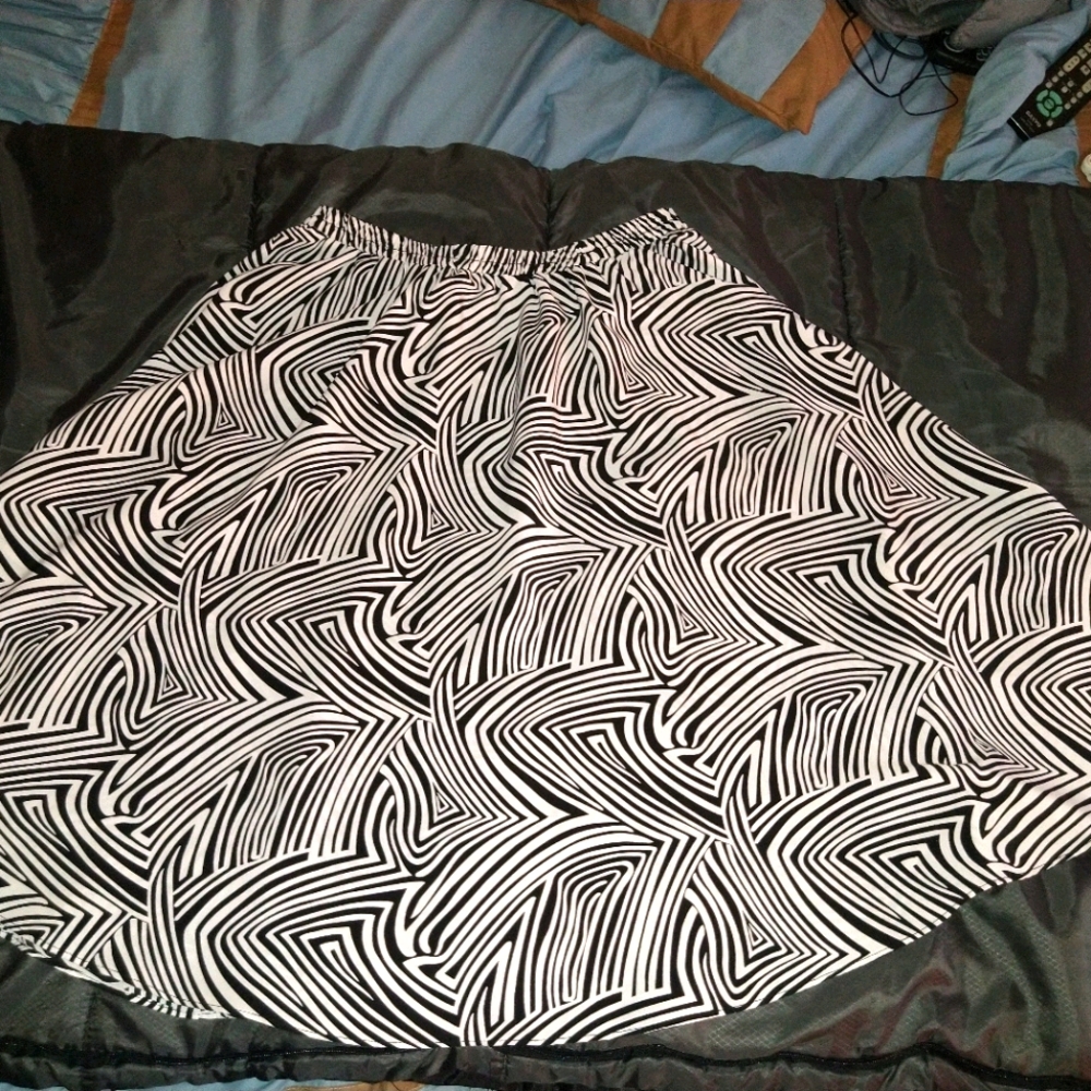 Vintage printed skirt